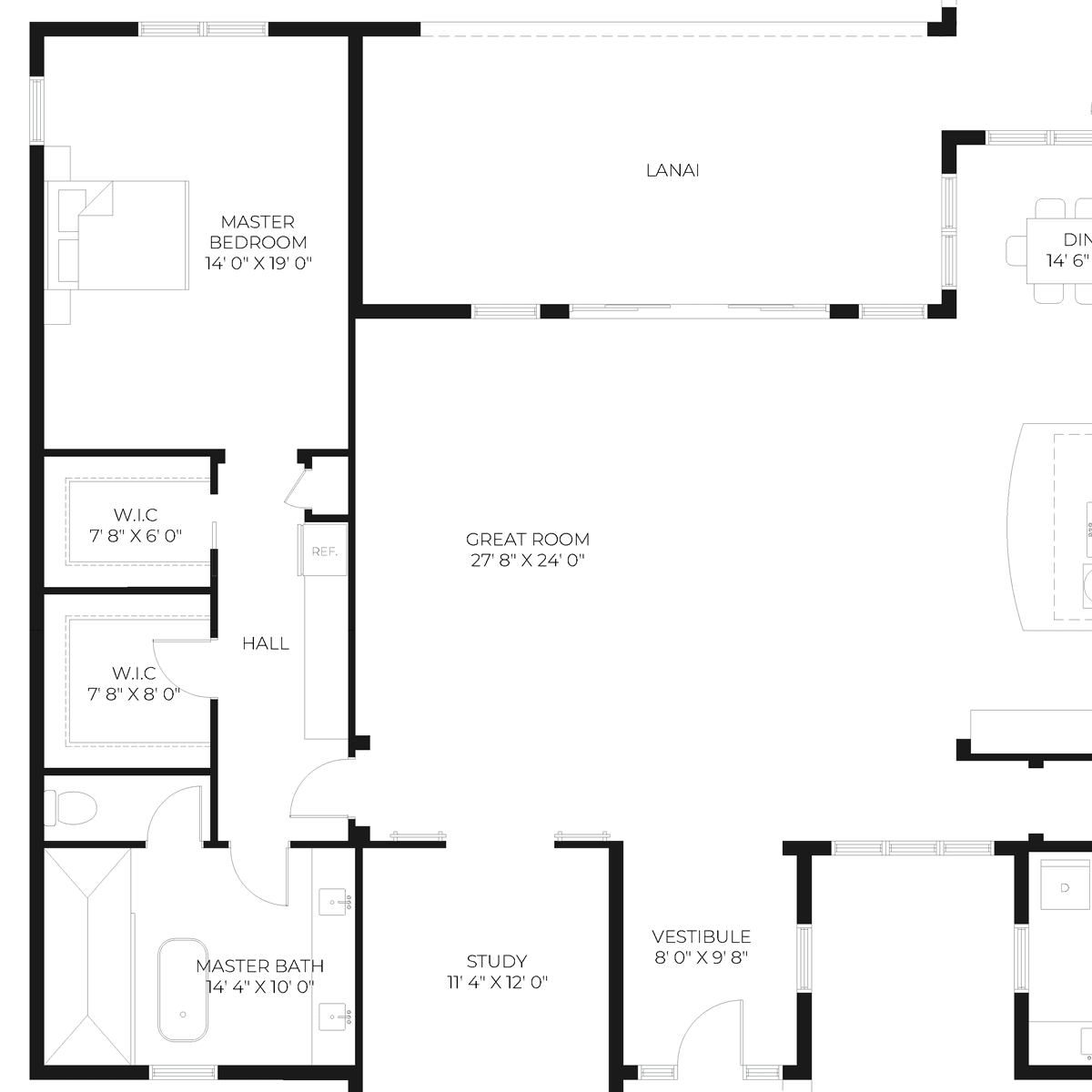 Example Feature sheet showing construction specs and selling features